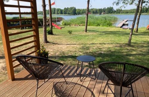 Szeligi Cabina | Makosieje Resort-bon turystyczny,15m od brzegu,widok na jezioro,ogrzewanie,wi-fi