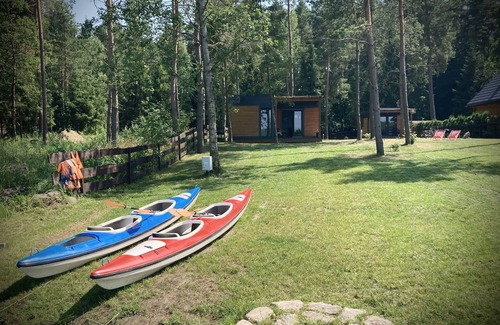 Szeligi Cabaña | Makosieje Resort with the view on the lake