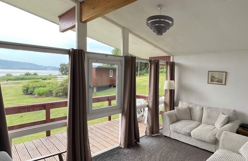 Lochgilphead Chalet De Esquí | Chalet Malabar con ventanas de cuerpo entero y espectaculares vistas al lago