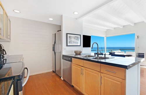 Malibu Casa | Malibu Beach House 70 pies de arena en la playa privada