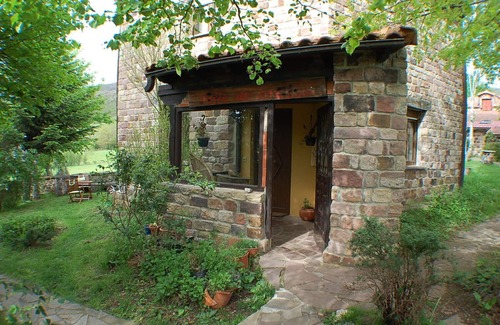 Valberzoso Cabaña | Jardín Mandala, Casa Rural "Valle de Brezos"- Montaña Palentina