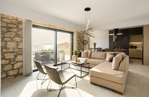 Lefktron Casa | Mani Stone Villa, A Paradise of Panoramic Views