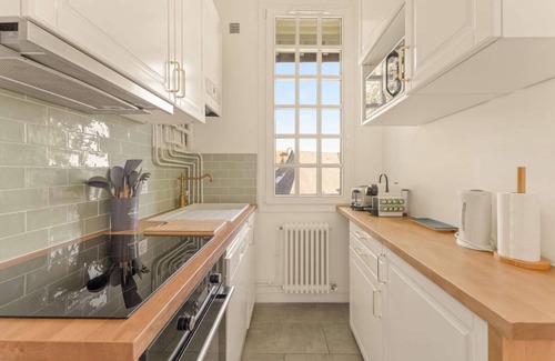 Touques Apartamento | Manoir du Vert Galant 6 people accomodation 2 Balconies Fully Furnished CC Deauville