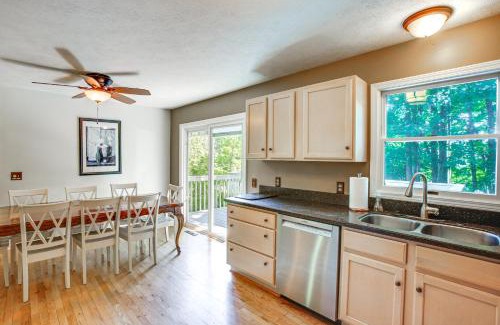 Cedar Casa | Manor Green Cedar Home with Fire Pit, 3 Mi to Lake!