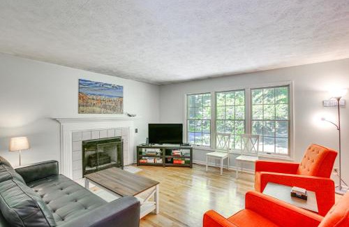 Cedar Casa | Manor Green Cedar Home with Fire Pit, 3 Mi to Lake!