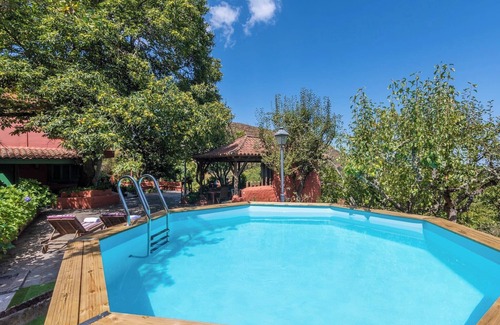 Vega de San Mateo Casa | Casa señorial en Vega con piscina privada