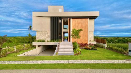 Barra do Jacuipe Casa | Mansão Pé na Areia 8 Suítes Alphaville Guarajuba