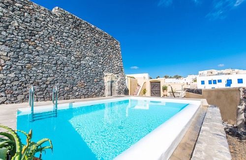 Megalochori Casa | Casa de vacaciones en Fira con 3 habitaciones, capacidad 6