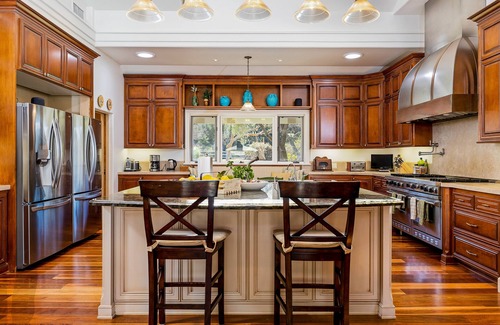 Ojai Casa | Mansion on 10-acre ranch with private resort-style pool, gym, & theater