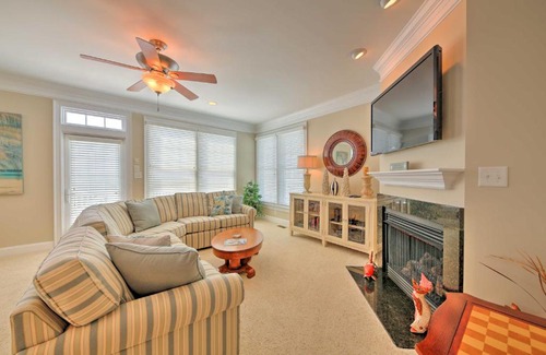 Manteo Casa | Manteo Waterfront Resort Home with 30-Ft Dock!