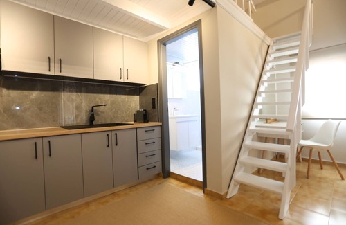 Agios Sostis Apartamento | Manthos Apts - Terry Attic Studio