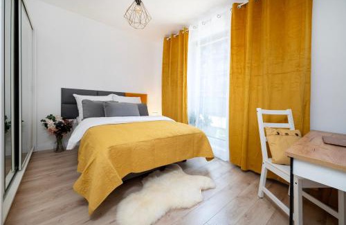 Baluty Apartamento | Manufaktura Residence - Apartament z Garażem Podziemnym i Dwoma Łazienkami