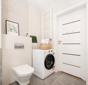 Baluty Apartamento | Manufaktura Residence - Apartament z Garażem Podziemnym i Dwoma Łazienkami