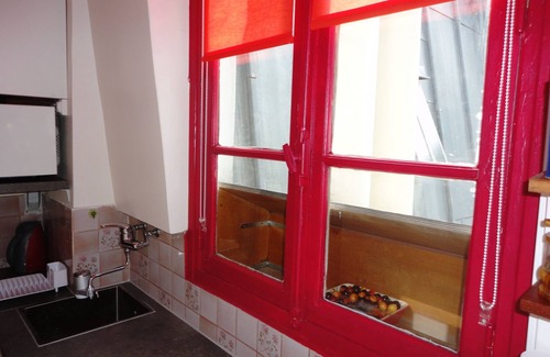 Enfants-Rouges Apartamento | Corazón del romántico Marais, tranquilo y soleado.