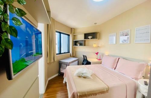 Caminho das Arvores Apartamento | Maravilhoso! 2 suítes! Sua casa, no Salvador Prime! Wi-fi de 500 Mbps!