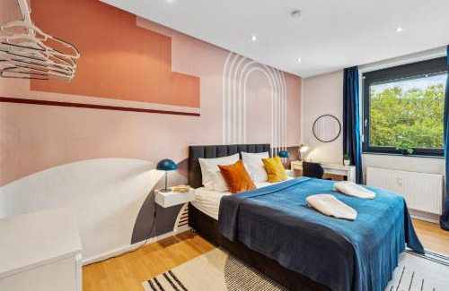 Braunschweig City Center Apartamento | maremar - City Design Apartment - 2 Schlafzimmer - Luxus Boxspringbetten - Küche - Highspeed WIFI - Arbeitsplätze