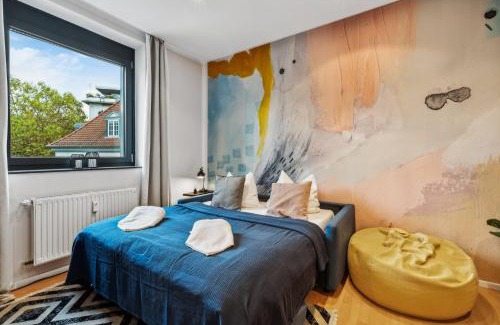 Braunschweig City Center Apartamento | maremar - City Design Apartment - 2 Schlafzimmer - Luxus Boxspringbetten - Küche - Highspeed WIFI - Arbeitsplätze