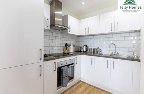 Convention Quarter Apartamento | Marigold unit at Telly Homes Limited Birmingham City Centre - 2 Bed, Free WiFi