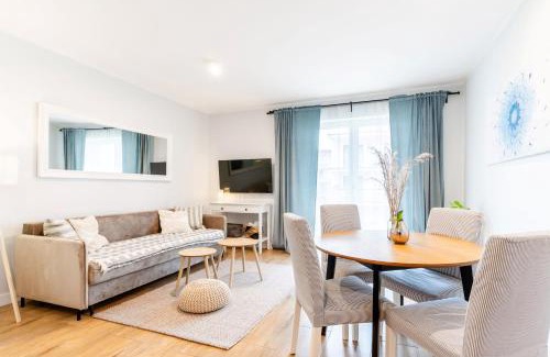 Ilawa Apartamento | Marina Luna - widok na jezioro, parking podziemny, winda, Netflix, Max
