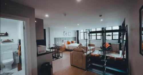 Northampton Apartamento | Market Utopia, King Deluxe & Mini Deluxe Town Centre Studios, Business and Leisure Stays