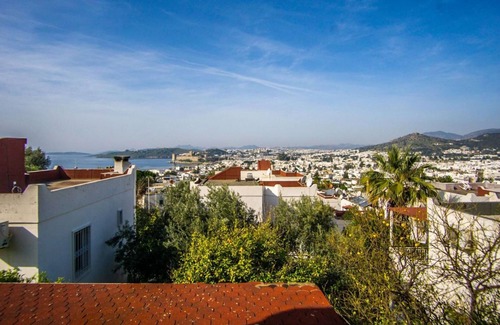Bodrum City Center Villa | Marvelous Triplex Villa with Private Pool and Impressive View in Bodrum