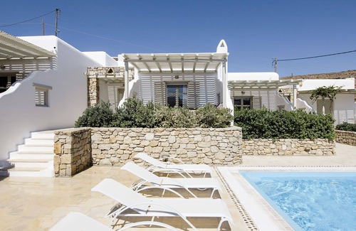 Ornos Casa | Casa de vacaciones en Míkonos con 5 habitaciones, capacidad 10