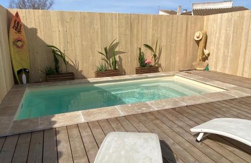 Saintes-Maries-de-la-Mer Casa | Mas des Oliviers, maison avec piscine privative et chauffée LOCAMARGUE