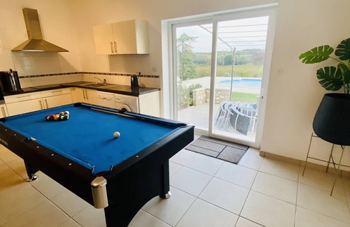 La Sauvetat-sur-Lede Otro | Stunning and spacious Farmhouse with private heated pool near Bastide Town.