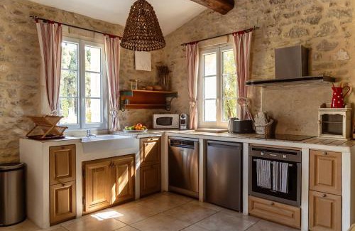 Mas-Blanc-des-Alpilles Casa | Mas Millésime - Gîtes Carignan - 4 pers - piscine privative - St Remy de Provence