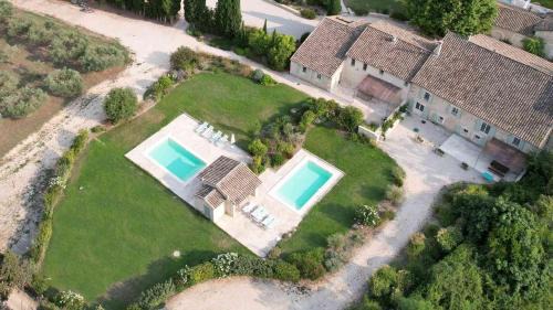 Mas-Blanc-des-Alpilles Casa | Mas Millésime - Gîtes Carignan - 4 pers - piscine privative - St Remy de Provence