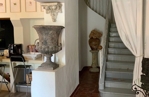 Entraigues-sur-la-Sorgue Cabaña | Domaine de la Dragonette-Gîte-Baño Privado