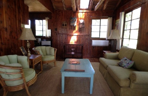 Wimberley Cabina | Encantadora cabaña de cedro con AGUJERO DE RESORTE