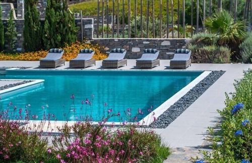 Chrissi Akti Casa | Master Villa Sea View Private Pool 3BR Elegance
