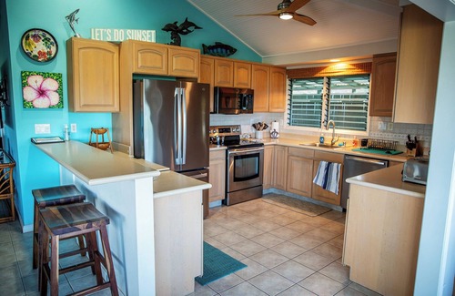 Kaanapali Cabaña | Hermosa vista al mar, Meticulous Custom Maui Cottage: ¡una visita obligada!