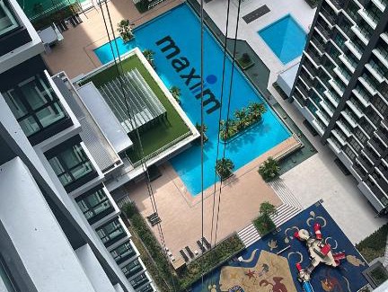 Bandar Tun Razak Apartamento | Maxim 2 bedrooms MRT station Cheras Kuala Lumpur HomeStay