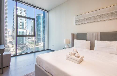 Jumeirah Lake Towers Apartamento | MBL Royal, JLT -One Bedroom with Lake View