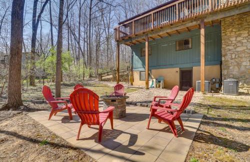 Massanutten Casa | McGaheysville Vacation Rental Yard and Fire Pit!