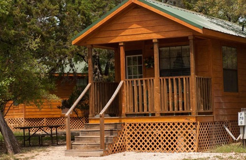 Lakehills Complejo | Medina Lake Camping Resort Cabin 3