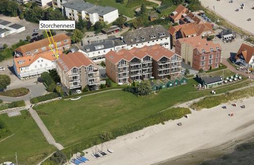 Hohwacht Apartamento | Meeresblick "Storchennest" Haus 1, WE 13