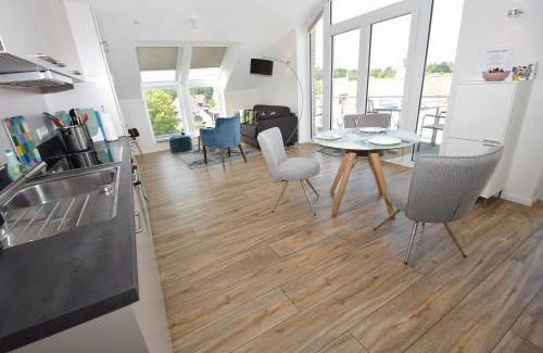 Hohwacht Apartamento | Meeresblick "Storchennest" Haus 1, WE 13