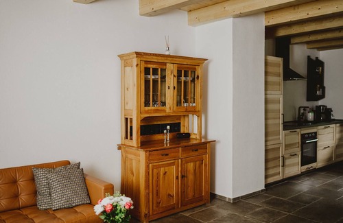 Bescheid Apartamento | Mehlstube, mill estate with private natural bathing lake