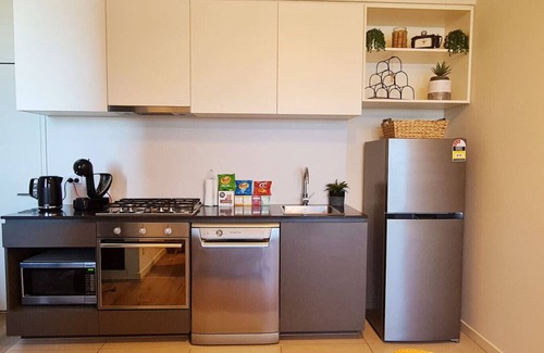 Docklands Apartamento | Melbourne CBD SouthernCross St Collins St Skyline Retreat balcony