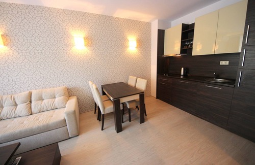 Chaika Apartamento | Harmony Suites Complex - Apartamento exclusivo de una habitación con vista a la piscina