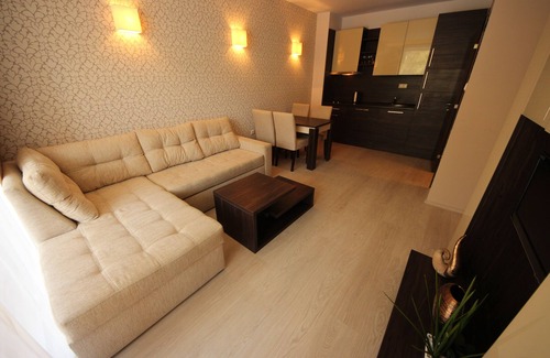 Chaika Apartamento | Harmony Suites Complex - Apartamento exclusivo de una habitación con vista a la piscina