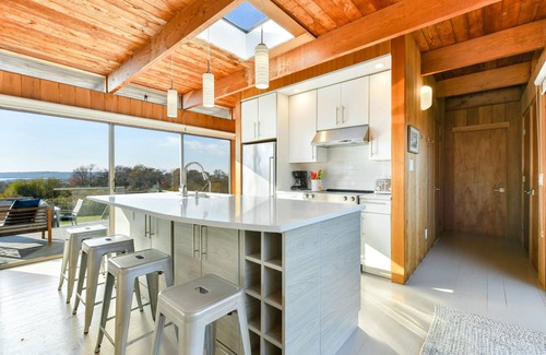 Chilmark Casa | Menemsha Pond views & access! Mid-century renovated beach house. Dogs welcome.