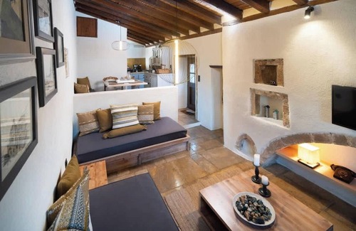 Monemvasia Casa | Menexes Suites | Melica Suite Balcony w/ Sea View
