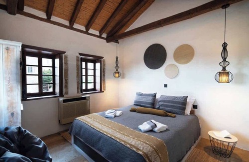 Monemvasia Casa | Menexes Suites | Melica Suite Balcony w/ Sea View