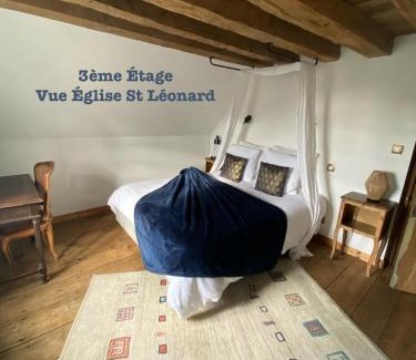 Montaubert - Rille - Saint-Sulpice Cama Y Desayuno | Mercier de Montigny - Les Chambres du Beffroi - SPA et Massage