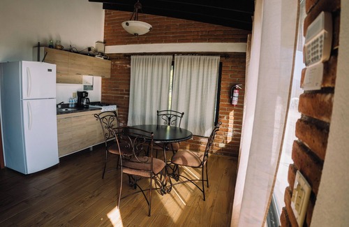 San Antonio de las Minas Cabina | Merlot Cabin With Panoramic Vineyard View in Quinta Sofia Valle de Guadalupe