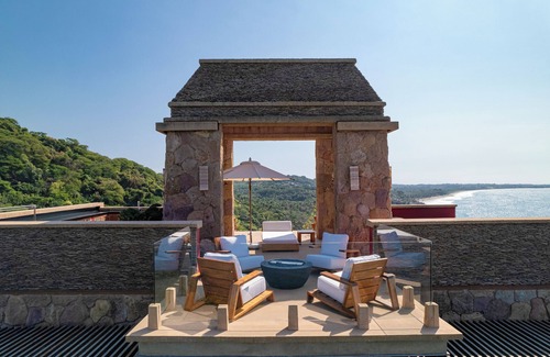 Higuera Blanca Casa | Mexican Pyramid Style Villa w/ Exclusive Beach Access | 6 Private Pools & Panoramic Ocean View